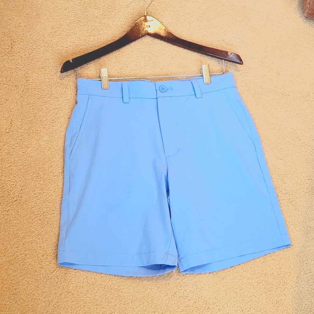 vineyard vines men's 8" Breaker Shorts size 30, golf poolside blue color.